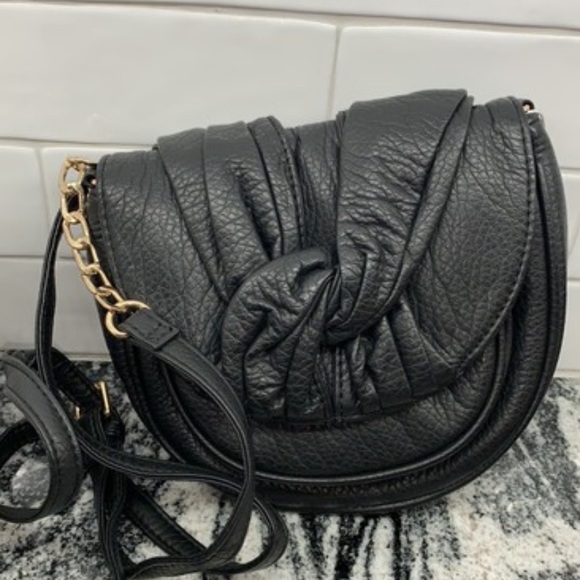 Kimchi Blue Crossbody Twist Front Pleather Bag - Picture 10 of 16